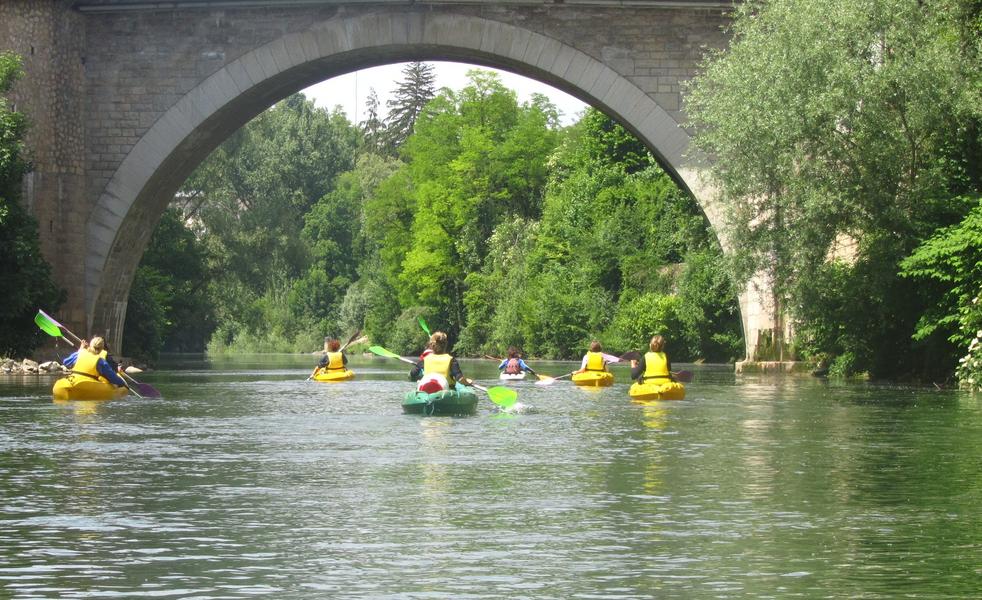 Kayak, canoë et stand up paddle sur la rivière Guiers et le Rhône sauvage
