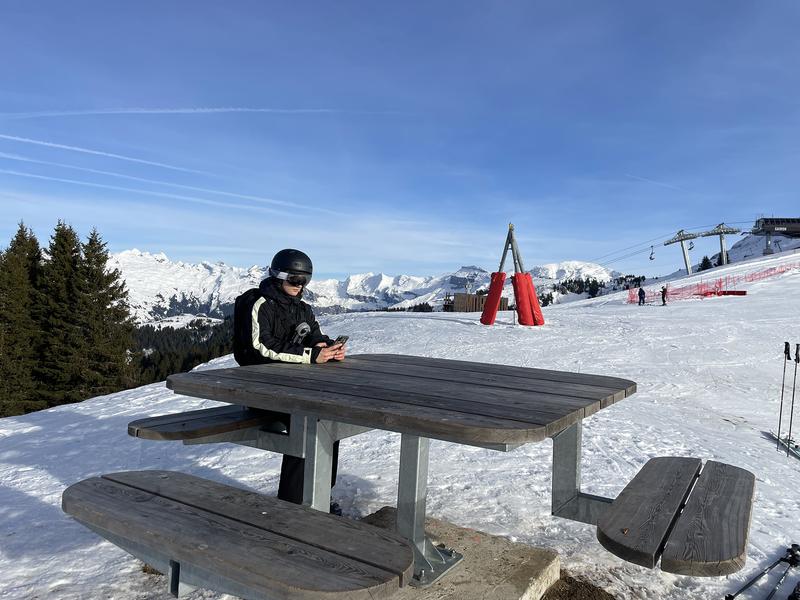 Aire de pique-nique sur les pistes de Morillon_Morillon
