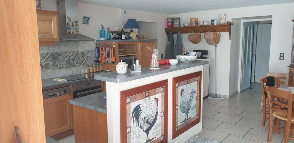 Cuisine partagée - Chambre d'Hôtes Les Nichoirs Pusignieu à Creys Mépieu - Balcons du Dauphiné