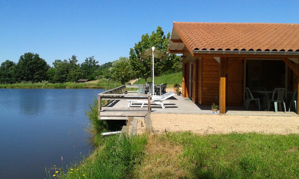 Chalet avec Etang
