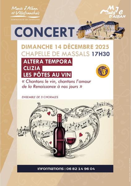 Trois chorales à la Chapelle de Massals