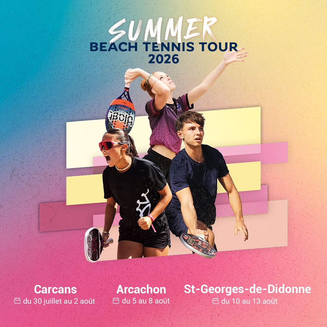 Summer beach tennis tour 2026