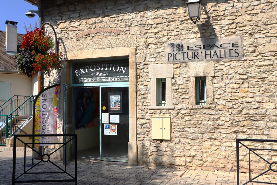 Espace Pictur'Halles - expositions - Morestel, cité des peintres - Balcons du Dauphiné - Nord-Isère - à moins d'une heure de Lyon