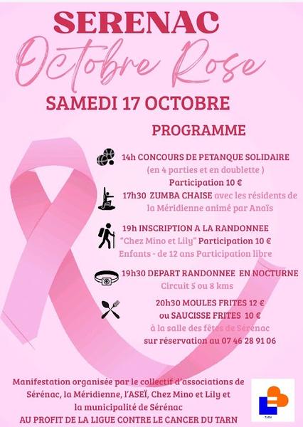 Octobre rose à Sérénac