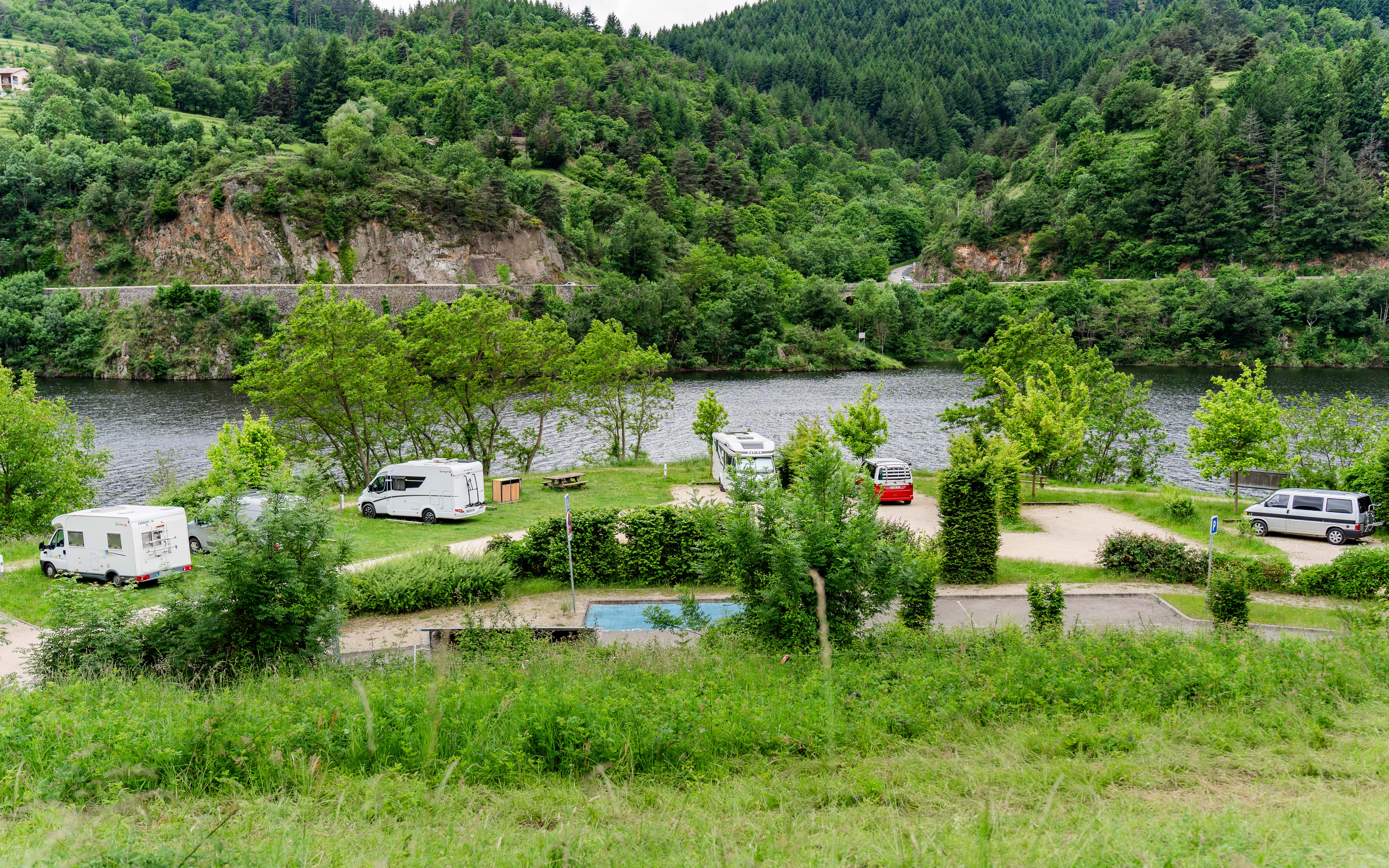 Aire de service - Accueil camping-cars Les Collanges