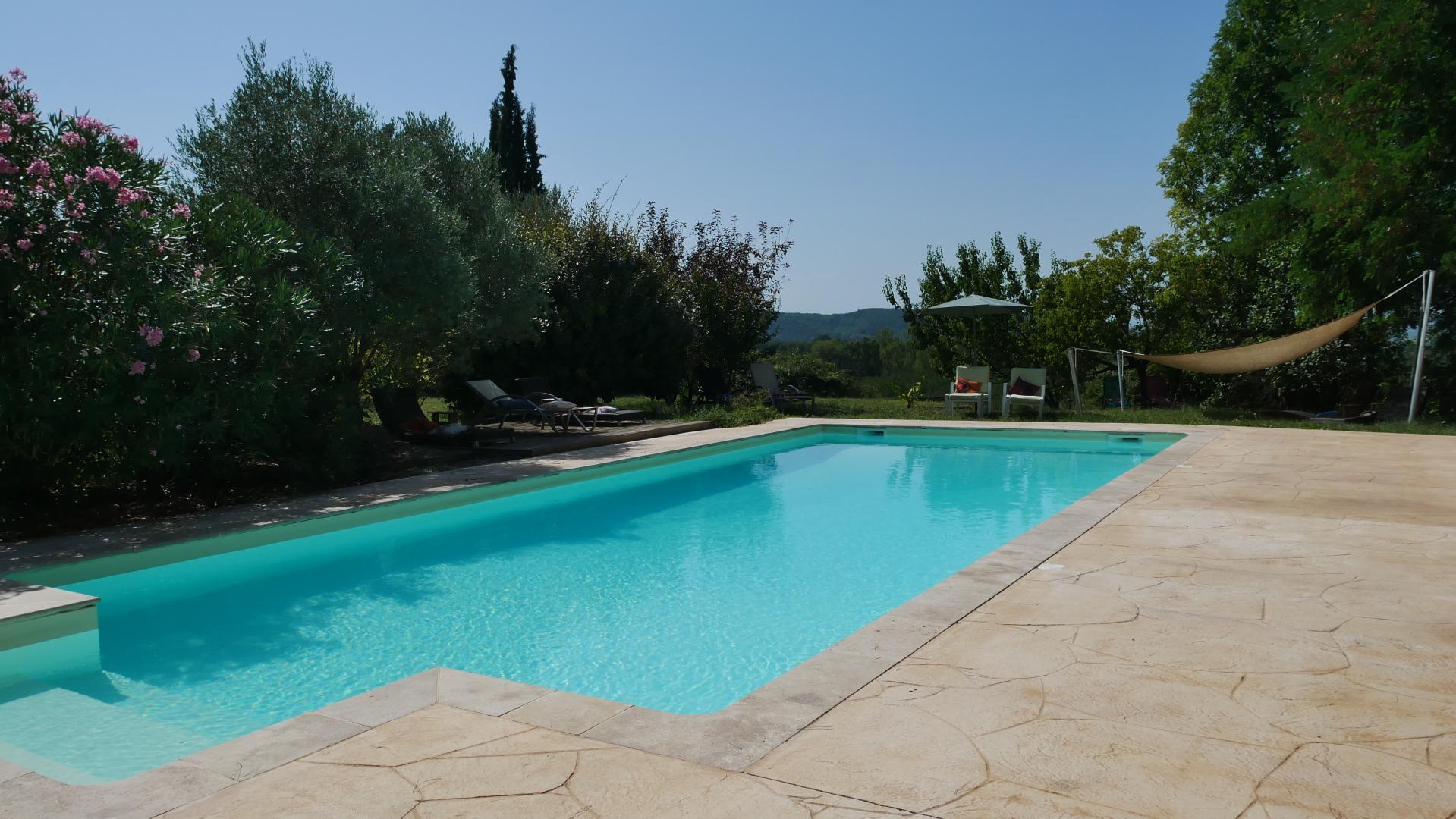 Piscine partagée
