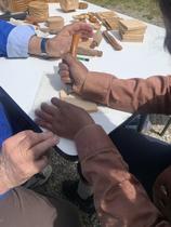 Sculpture sur bois_La Combe-de-Lancey