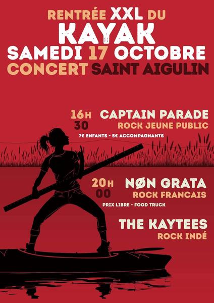 Concert  rock au Kayak