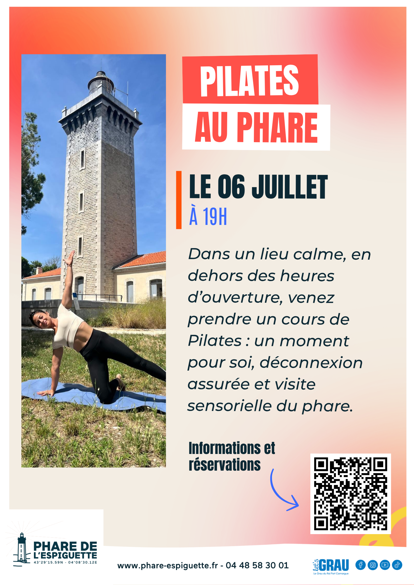 Pilates au phare