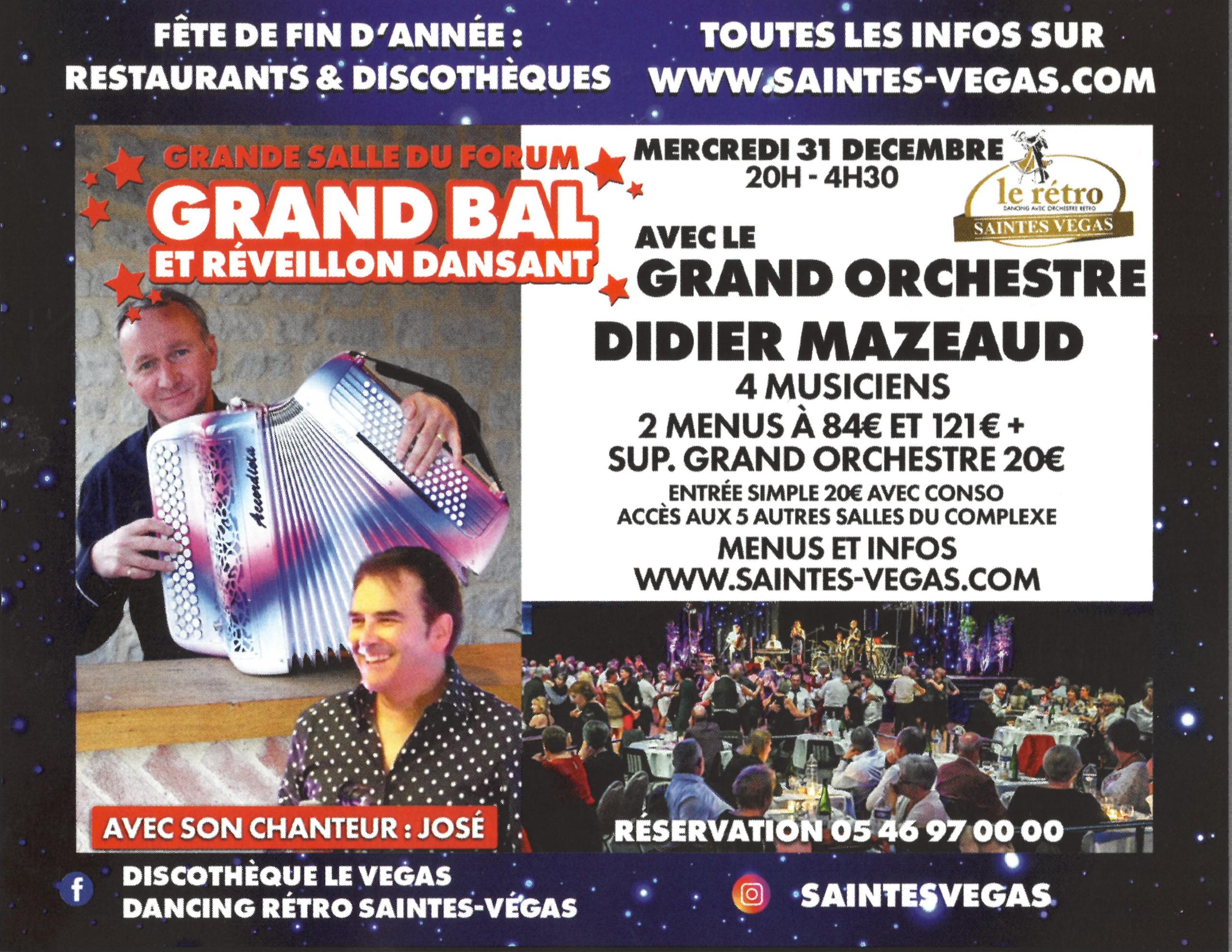 Grand bal et Réveillon dansant