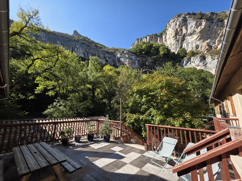 Terrasse de l'hôtel