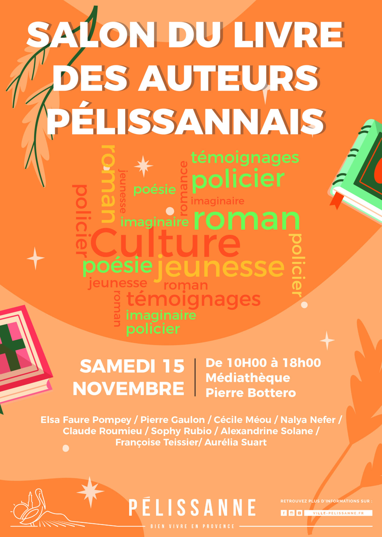 Salon du livre et des auteurs pélissannais