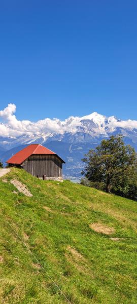 Pierre Fendue depuis le Cochenet - sentier pédestre_Cordon