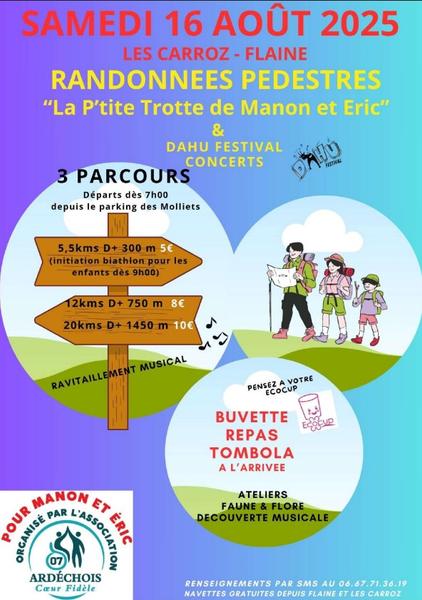 La P'tite Trotte à Manon et Eric
