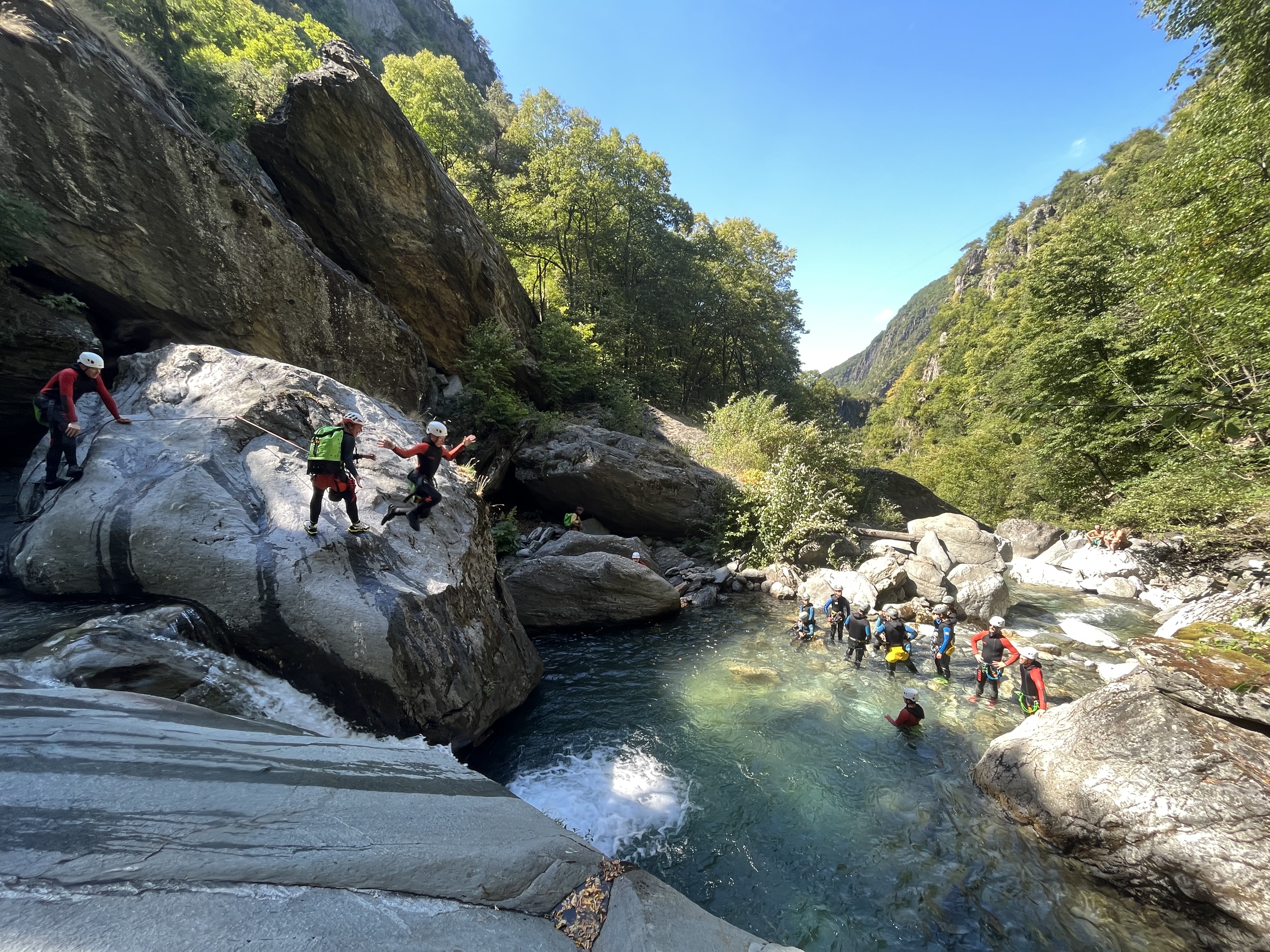 Sortie canyoning