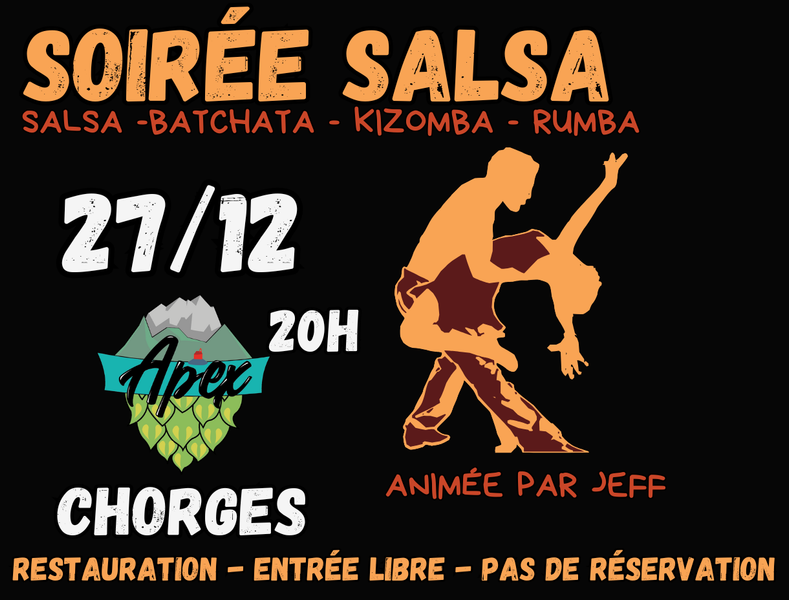 Soirée Salsa CHORGES - © Apex