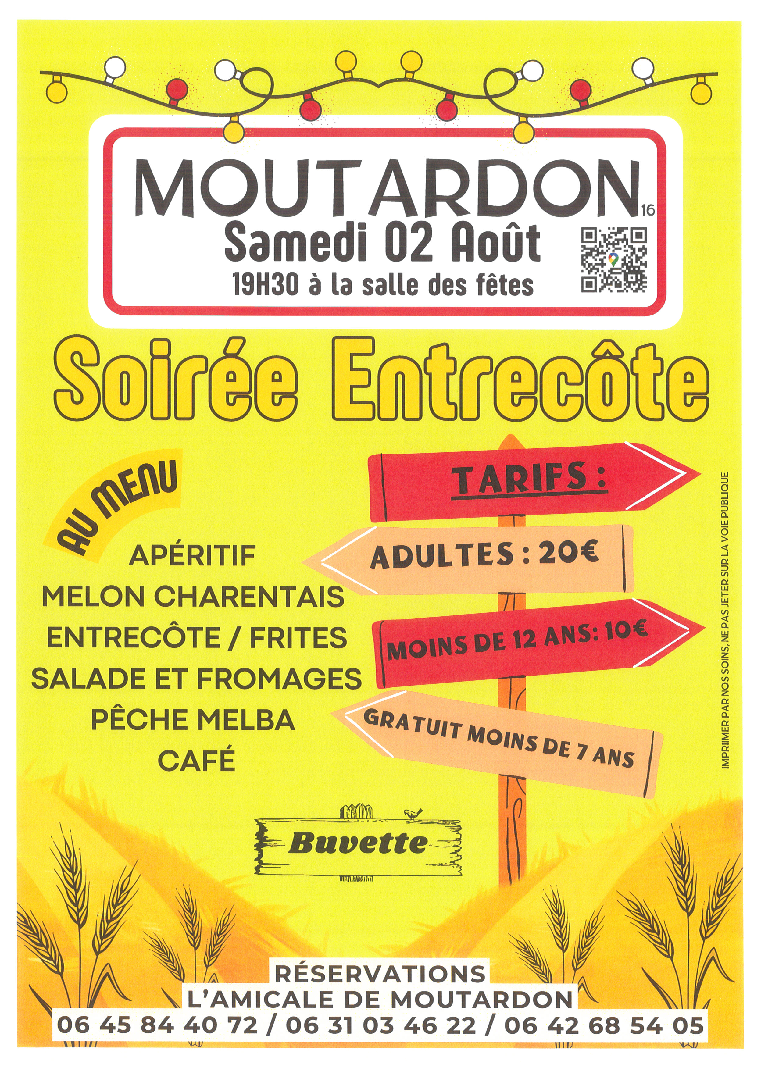 Soirée entrecôte_Nanteuil-en-Vallée