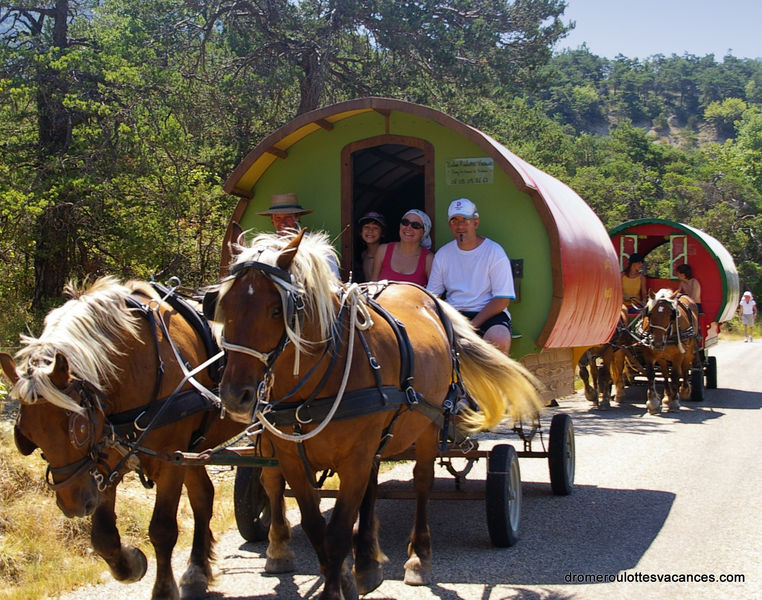 2 circuits et une nuit en roulotte