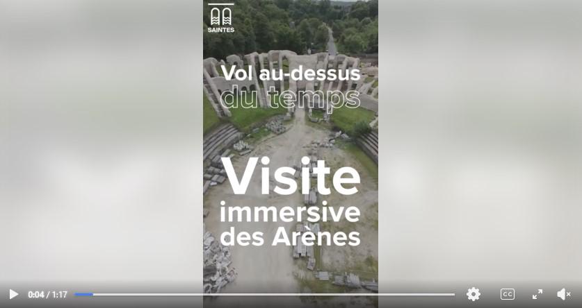 Film immersif - Vol au dessus du temps