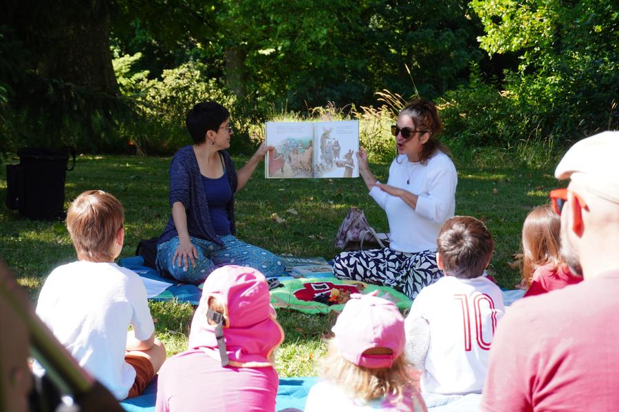 Partir en Livre - Lectures au parc