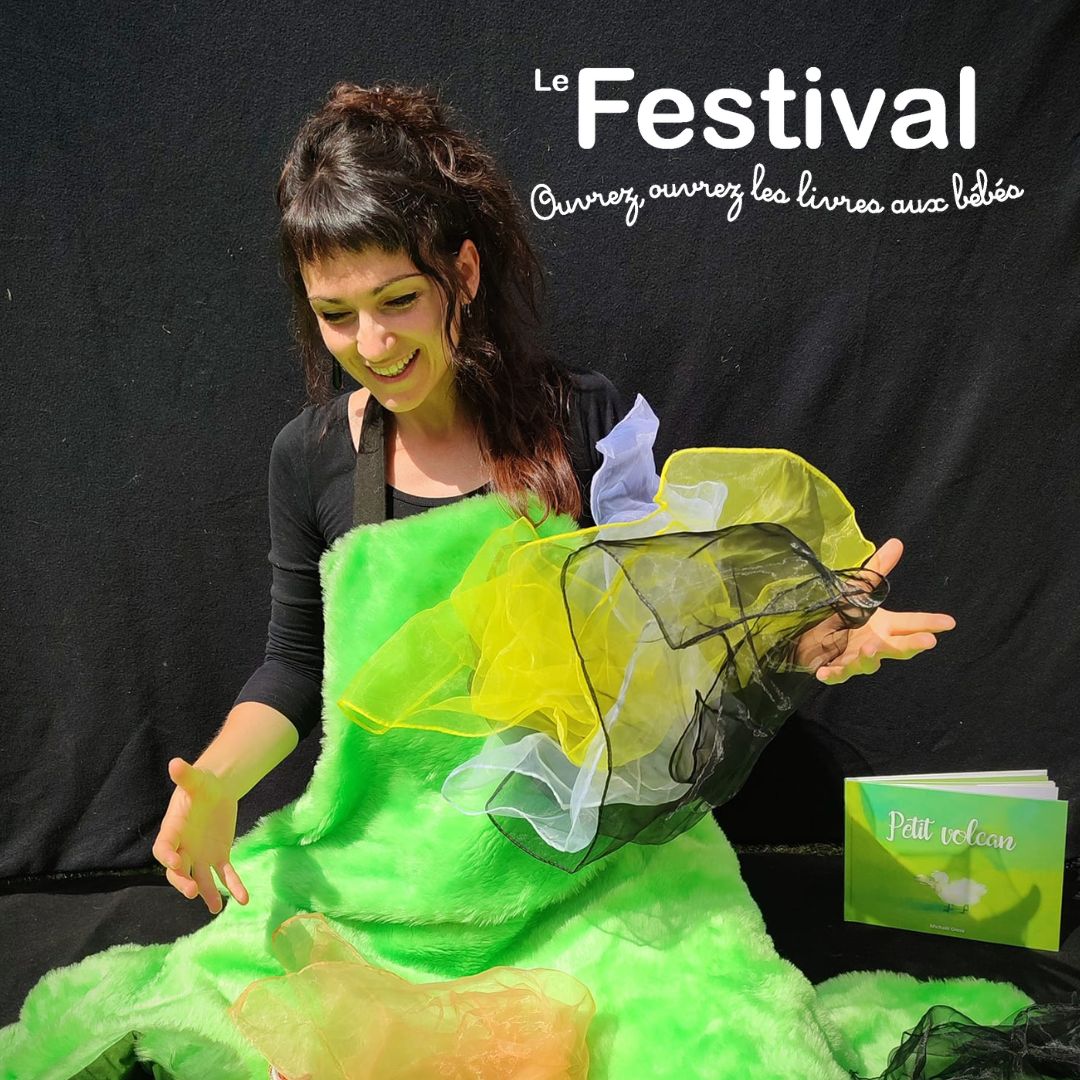 Festival OOLB : La racontée « Ouvrez, ouvrez les livres aux bébés »  – Les ateliers de Mona