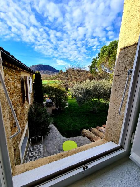 Vue de la chambre verte