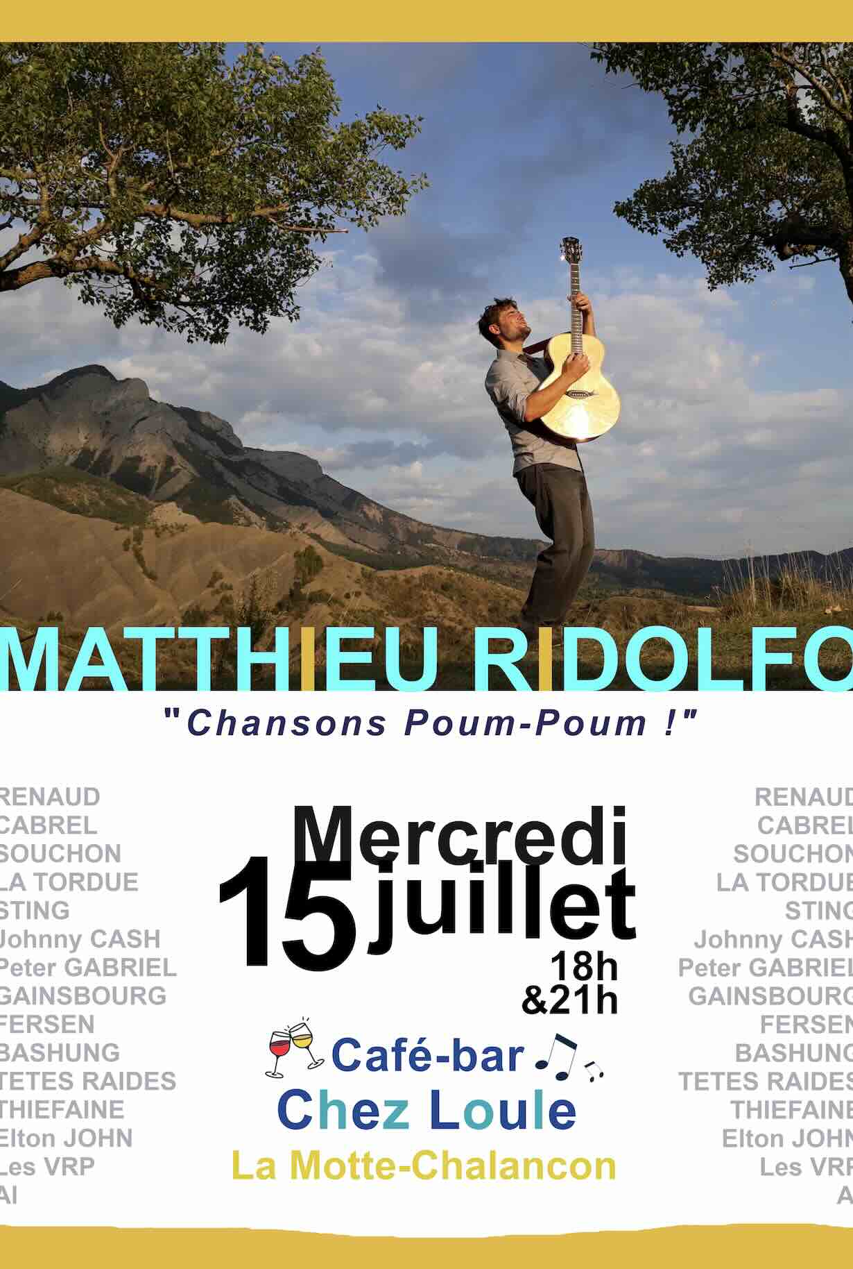 Concert - Matthieu Ridolfo