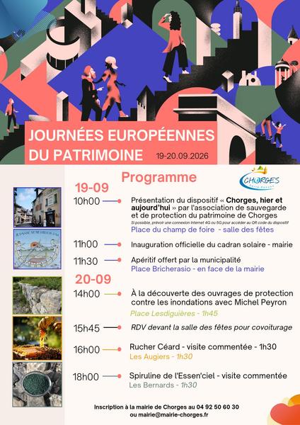 Journées européennes du patrimoine - Chorges