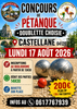 Concours de pétanque doublette choisie_Castellane