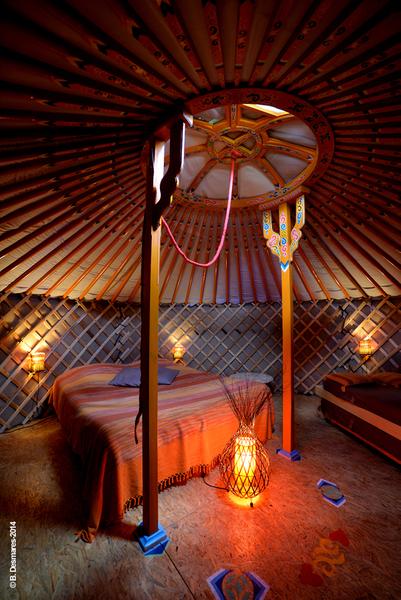 Intérieur yourtes