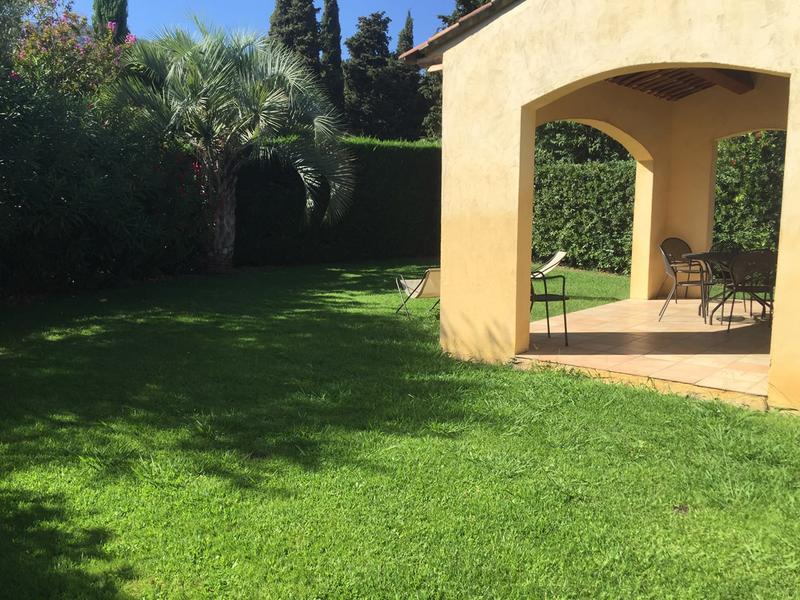 Jardin privé, clôturé et sans vis-à-vis