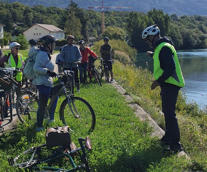 Balade guidée : le Rhône à vélo
