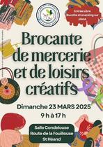 Brocante de Mercerie et de Loisirs créatifs_Saint-Héand