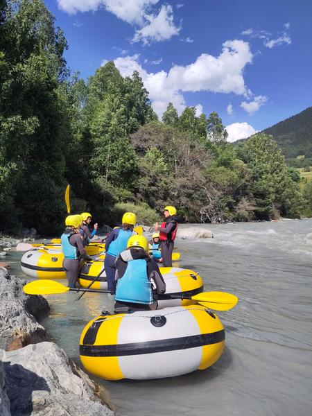 River-tubing à Val Cenis