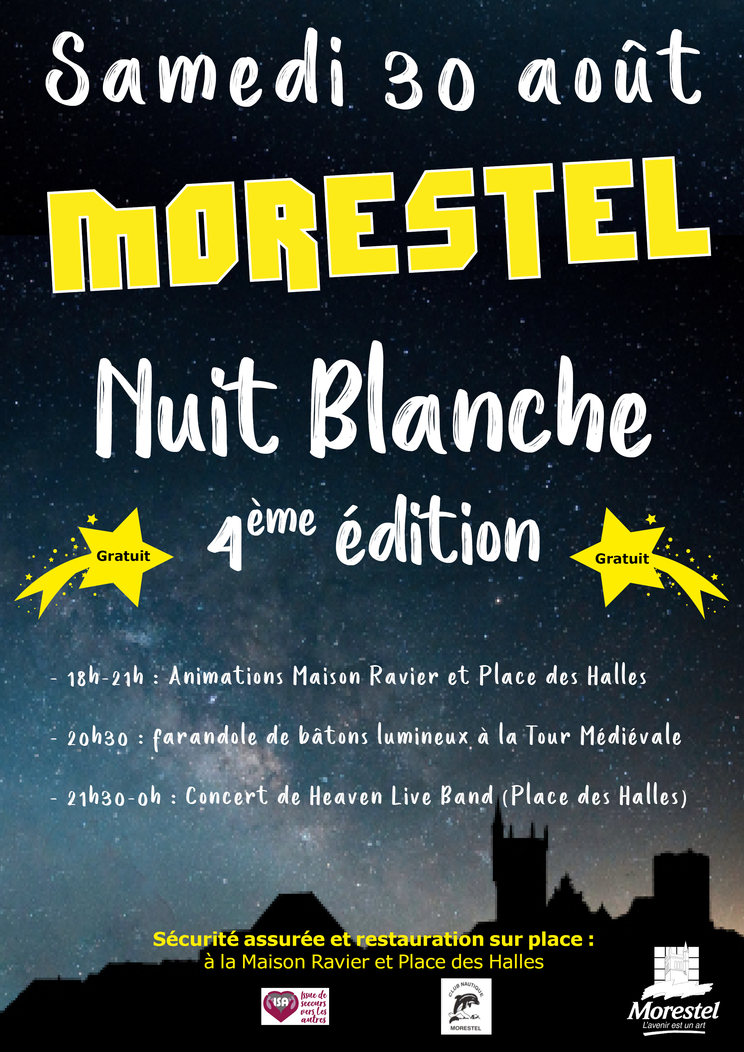 Soirée festive : la Nuit Blanche_Morestel