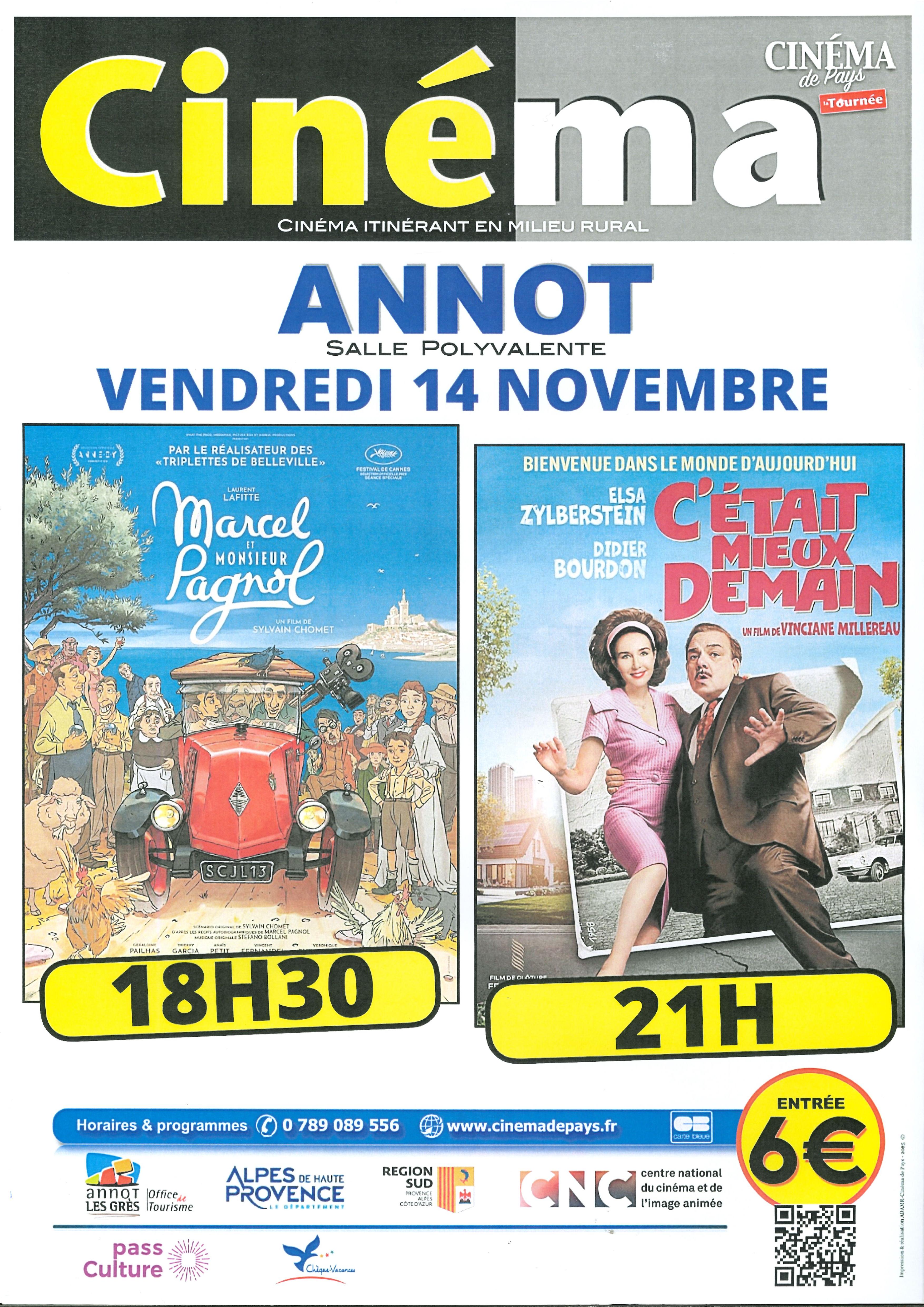 Cinéma de novembre