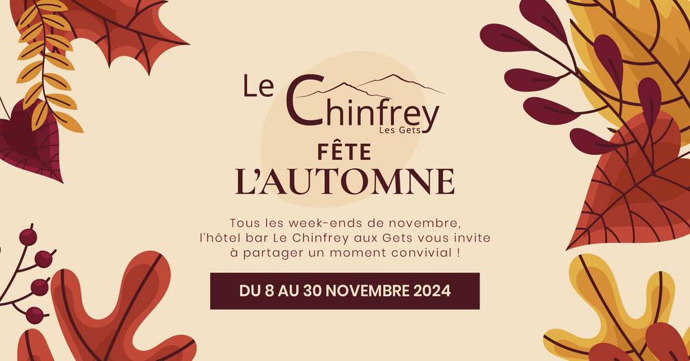Chinfrey celebrates autumn - Beaujolais Nouveau