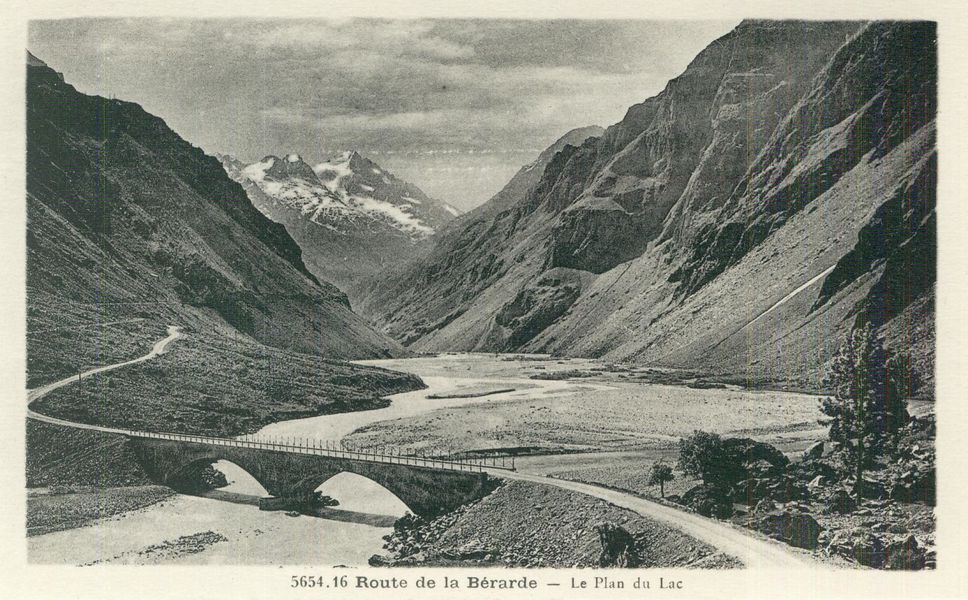 Route de la Bérarde autrefois