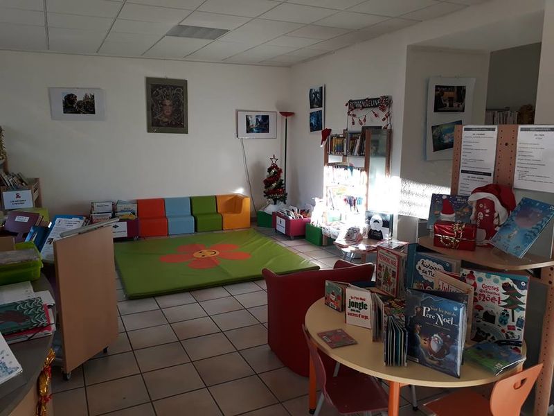 Bibliothèque/ludothèque - © Bibliothèque du Poët Bibliothèque du Poët - © Bibliothèque du Poët