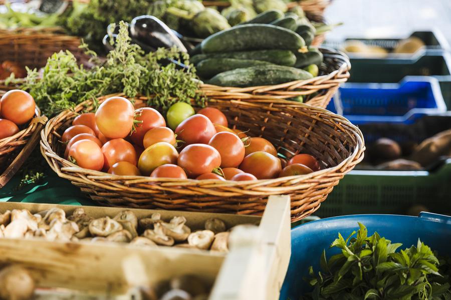 Marché fermier à la Chapelle du Bard