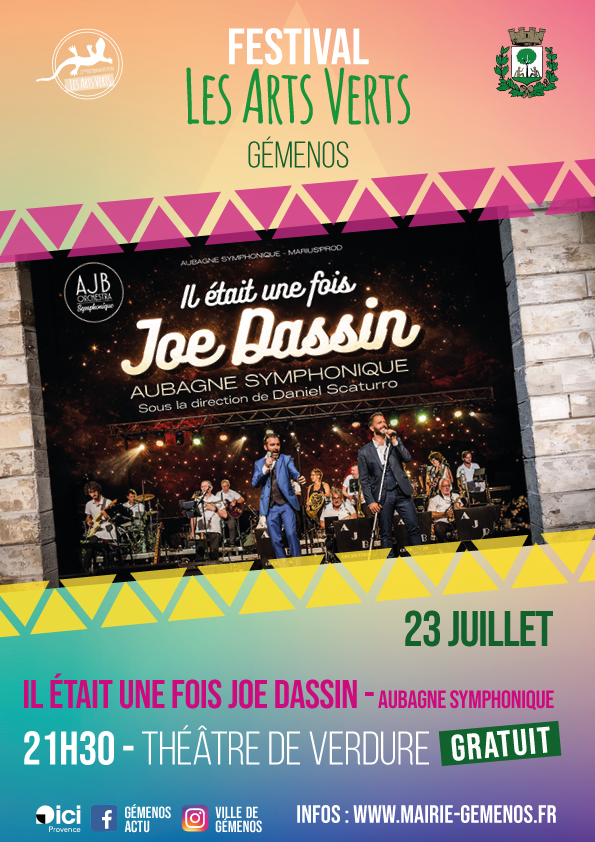 IL ÉTAIT UNE FOIS JOE DASSIN - AUBAGNE SYMPHONIQUE
