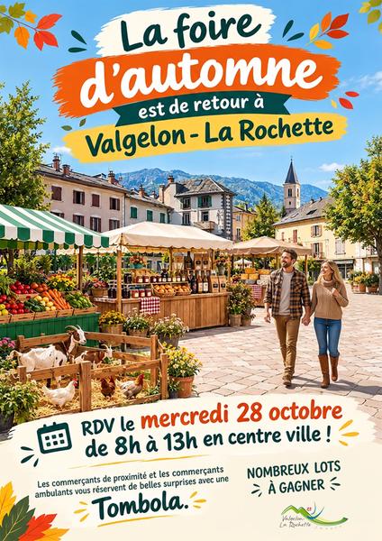 La Foire d'Automne est de retour !