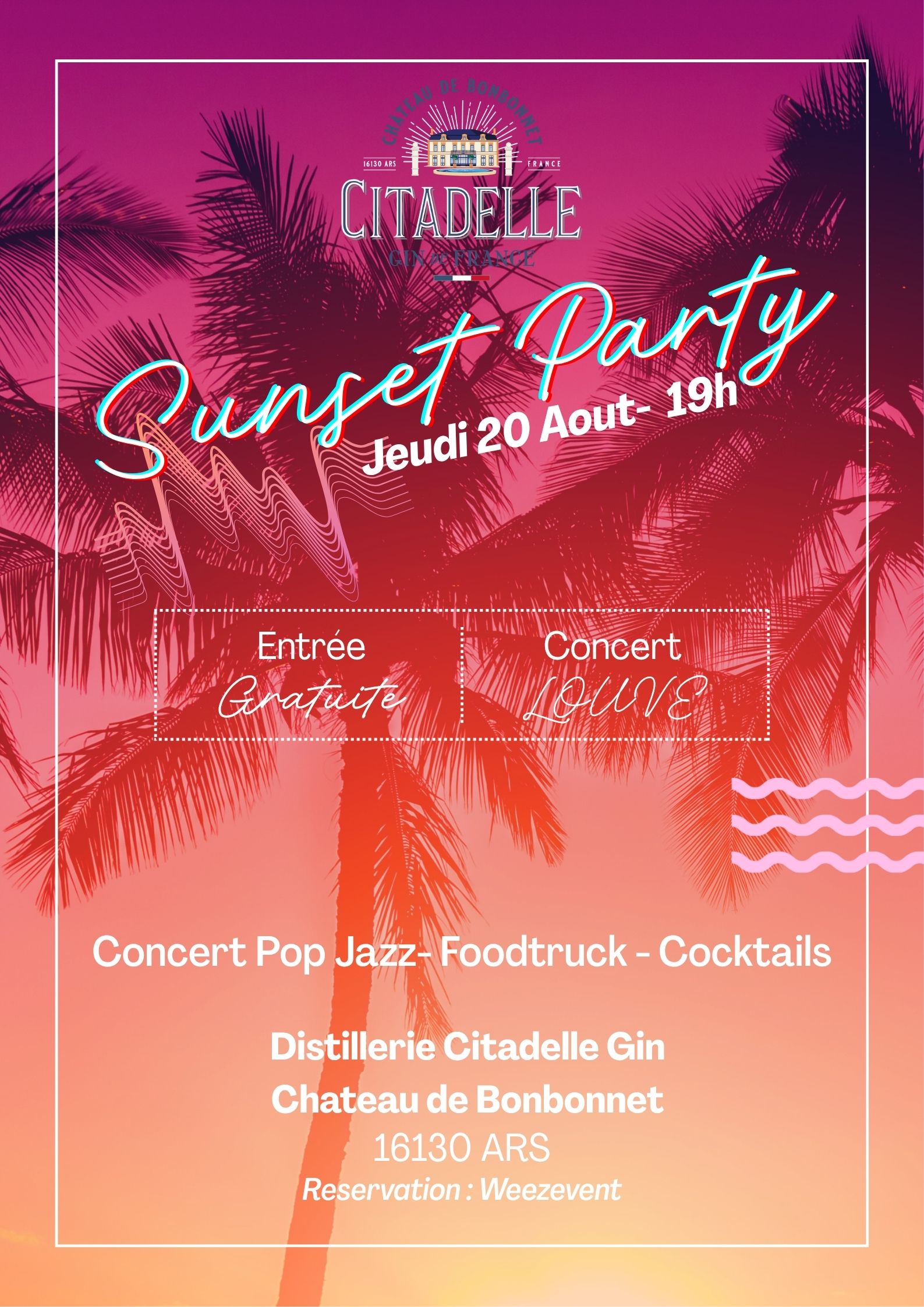 Soirée Sunset Concert - Apér'au Chateau