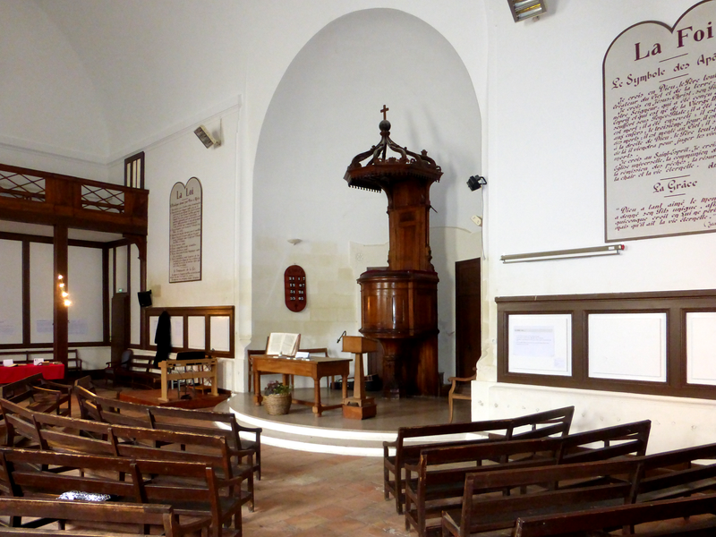 Les journées européennes du patrimoine : le temple protestant