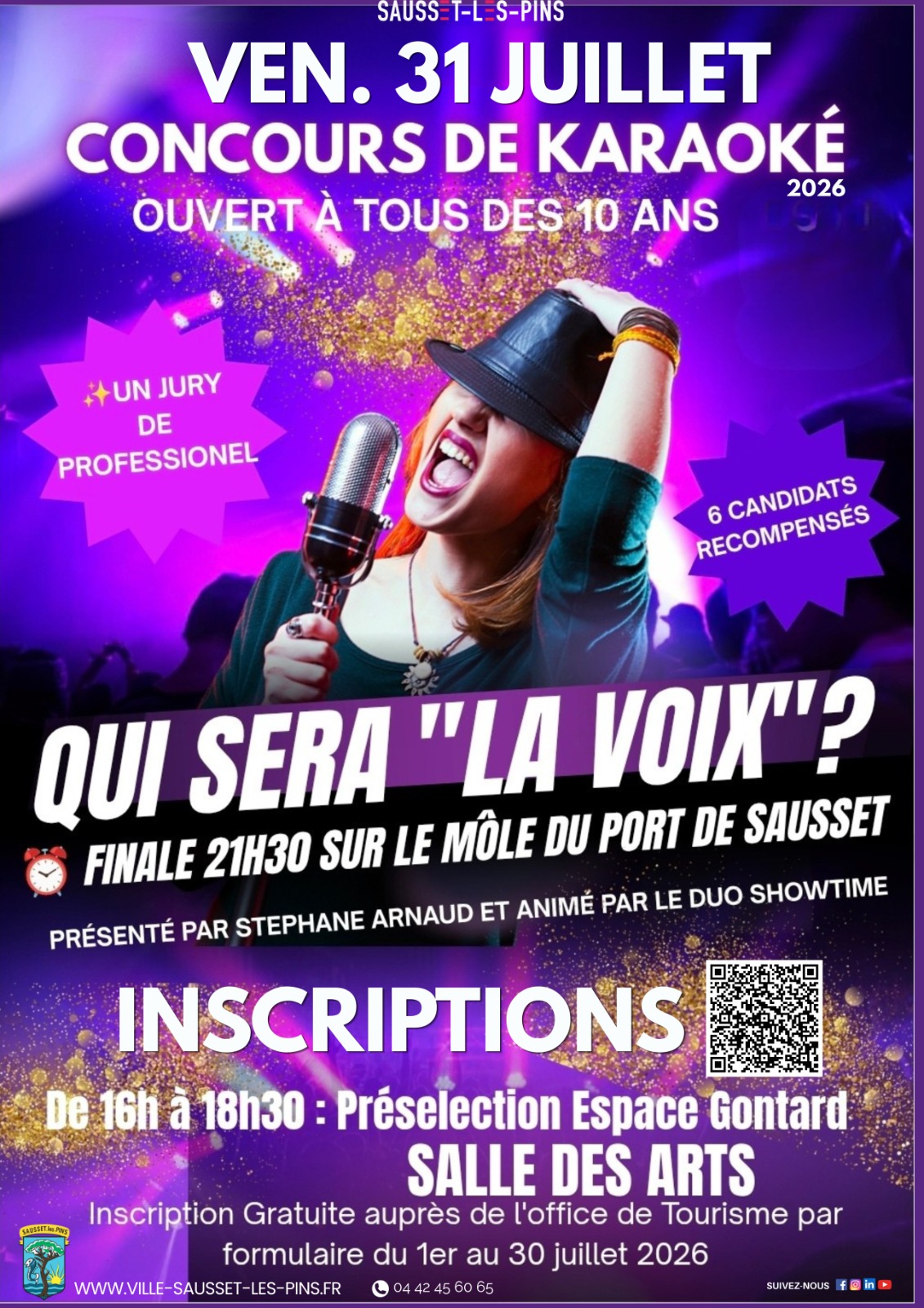 Concours de Karaoké "Qui sera la voix"