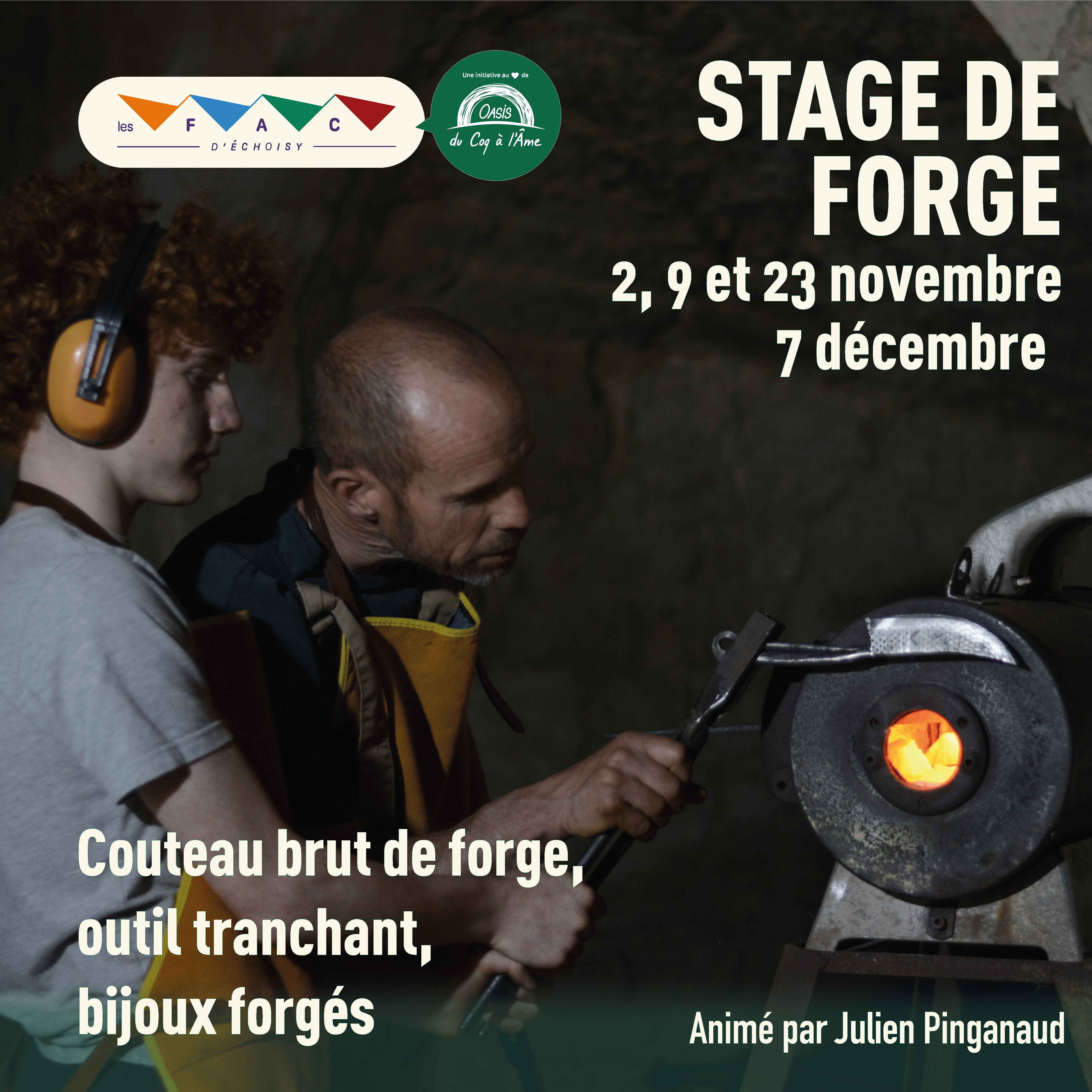 Affiche Stage Forge 