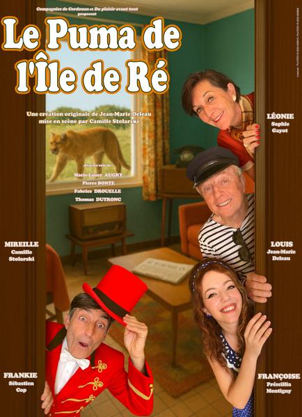 Théâtre - Le puma de l'île de Ré