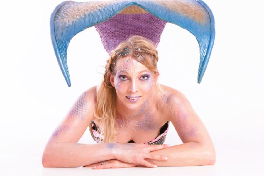 Show aquatique avec Freya la sirène