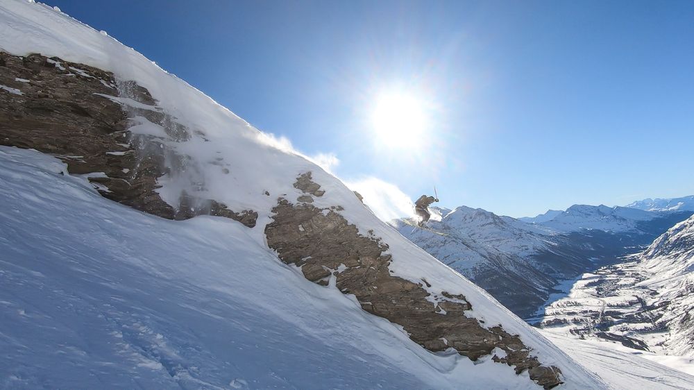 Freeride à Bonneval sur Arc Haute Maurienne Vanoise
