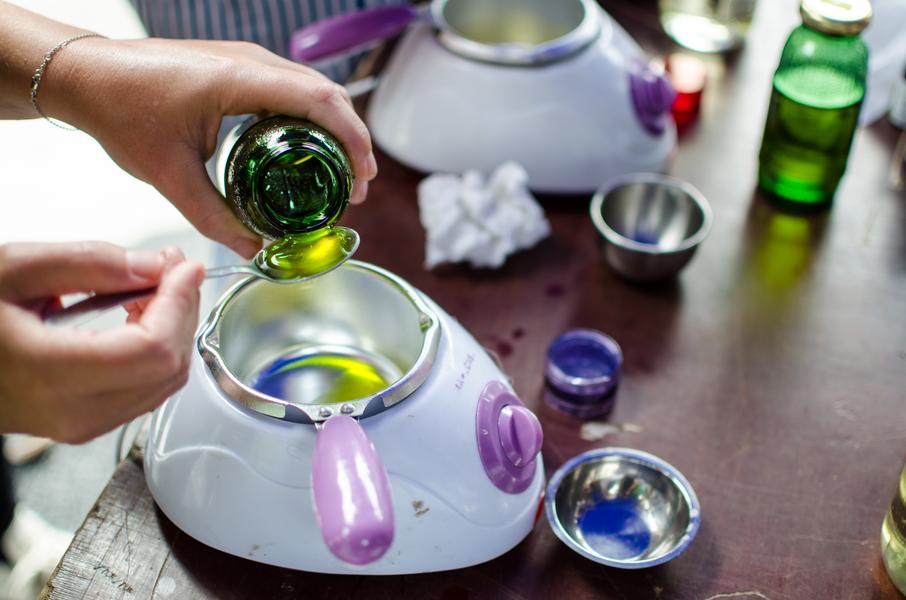 Atelier fabrication d'un baume du dragon spécial 